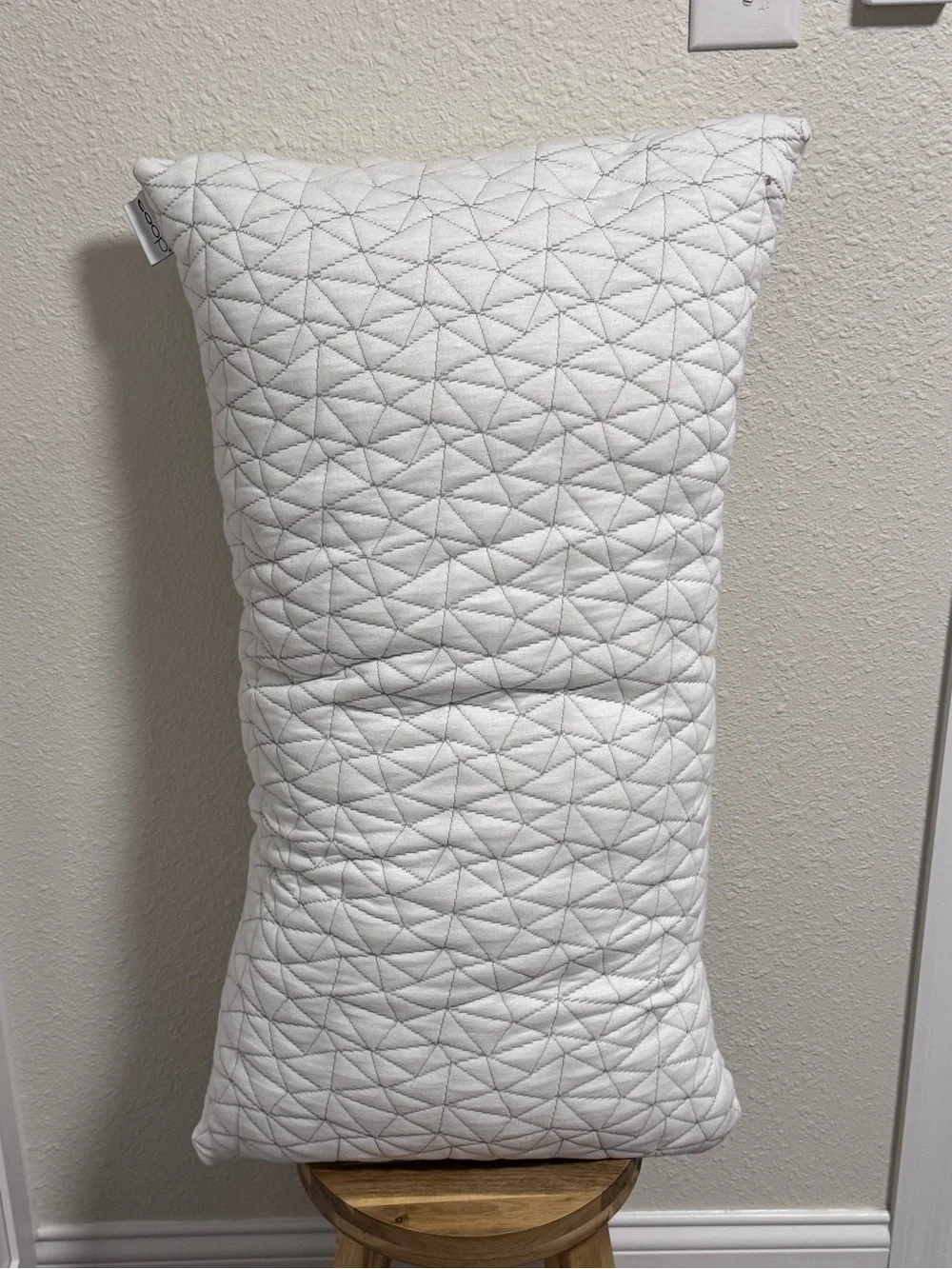 Authentic Coop Home Goods Original King Adjustable Bed Pillow EUC